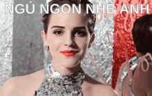 Ngủ Ngon Anh Yêu GIF - Emma Watson Ngủngon Anh Yêu Hôn Tạm Biệt GIFs