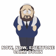 now now everyone calm down dr schwartz south park the passion of the jew s8e4