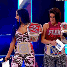 Sasha Banks Raw Womens Champion GIF - Sasha Banks Raw Womens Champion Womens Tag Team Champions GIFs
