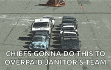Cars Crash GIF