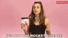 Its Not The Rocket Science Hesha Chimah GIF - Its Not The Rocket Science Hesha Chimah Pinkvilla GIFs