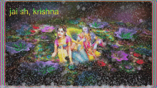 Jai Sh Krishna Highest Avatar GIF - Jai Sh Krishna Highest Avatar Snowing GIFs