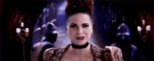 evil queen ouat once upon a time smile