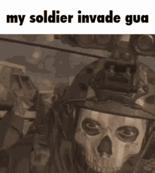 My Soldier Invade Gua Invade GIF - My Soldier Invade Gua Invade Soldier GIFs
