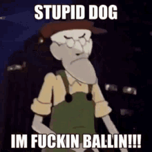 Stupid Dog Im Ballin GIF - Stupid Dog Im Ballin Dribble GIFs