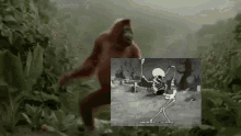 דנסינג Orangutan GIF - דנסינג Orangutan Skeleton GIFs