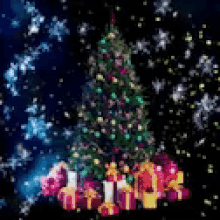 Merry Christmas Christmas Tree GIF - Merry Christmas Christmas Tree Celebrate GIFs