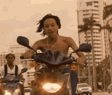 Riding Moped Living My Best Life GIF
