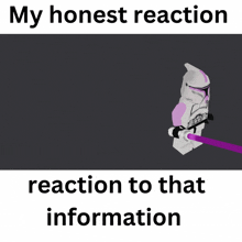 Lego Clone Trooper My Honest Reaction To That Information GIF