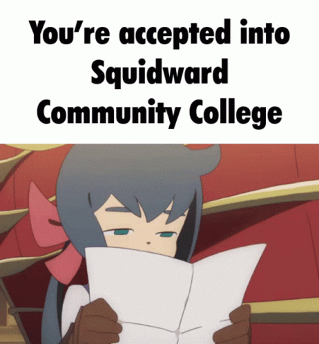 accepted to college meme