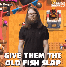 Give Them The Old Fish Slap Slap It GIF - Give Them The Old Fish Slap Slap It Smack GIFs