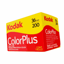 kodak film color plus photo photography box