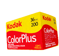 Kodak Film Color Plus Sticker - Kodak Film Color Plus Photo Stickers