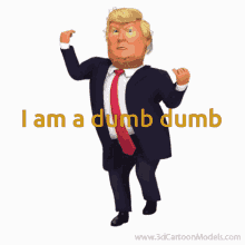 Donald Trump I Am A Dumb Dumb GIF - Donald Trump I Am A Dumb Dumb Dancing GIFs