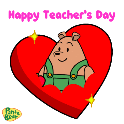 Happy Teacher Day Appreciation Sticker