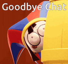 Pomni Goodbye Chat GIF - Pomni Goodbye Chat Peep GIFs