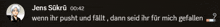 a black background with jens silkru 00:42 written in white