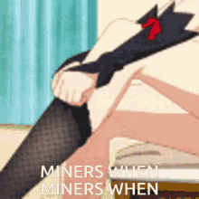 Stockings Miners When GIF - Stockings Miners When Anime GIFs