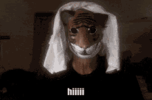 Michael Gira Wave GIF - Michael Gira Wave Animal Mask GIFs
