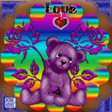 mert az%C3%A9rt heart bear love teddy bear