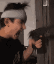 Drake Laedeke Gun GIF - Drake Laedeke Gun Frankdrake GIFs