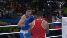 Punch In The Face Bakhodir Jalolov GIF - Punch In The Face Bakhodir Jalolov Edgar Muñoz GIFs