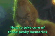 How The Grinch Stole Christmas Pesky Memories GIF - How The Grinch Stole Christmas Pesky Memories Bad Memories GIFs
