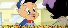 a cartoon character says you can tickle my tastebuds anytime you want
