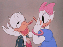 Kiss Love GIF - Kiss Love Donald Duck GIFs