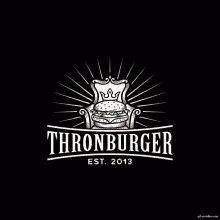 Thronburger Logo GIF - Thronburger Burger Logo GIFs