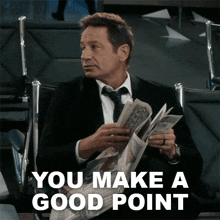 You Make A Good Point Bill GIF - You Make A Good Point Bill What Happens Later GIFs