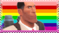 Blinkie Gay Sticker - Blinkie Gay Medic Tf2 Stickers