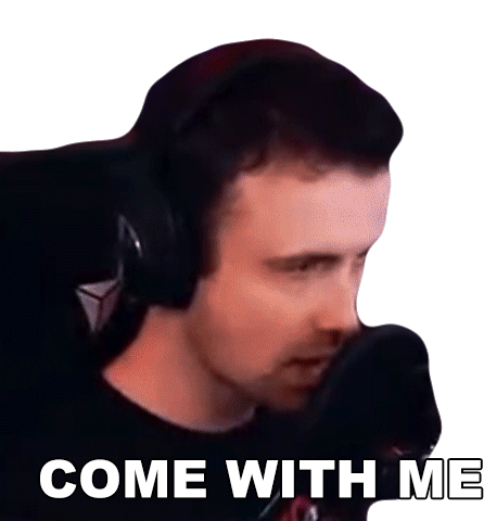 Come With Me Drlupo Sticker