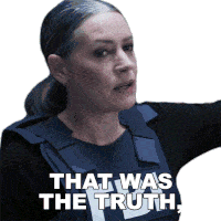 That Was The Truth Wasnt It Emily Prentiss Sticker - That Was The Truth Wasnt It Emily Prentiss Paget Brewster Stickers