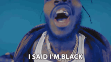 I Said Im Black Black GIF - I Said Im Black Black Dance GIFs