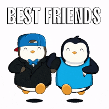 friends best friendship bff penguin