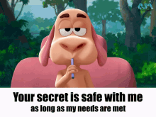 Your Secret Is Safe With Me Andy Pirki GIF