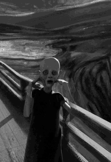The Scream In A Gif Inspired By Edvard Munch GIF - GIFs