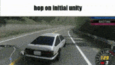 Initial Unity Hop On GIF - Initial Unity Hop On Initial D GIFs