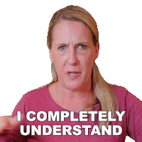 I Completely Understand Jennifer Decarle Sticker - I Completely Understand Jennifer Decarle Restaurant Recipe Recreations Stickers