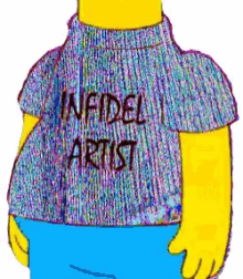 infidel artist infidel statement shirts graphic design illustration