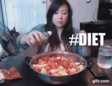 Diet Fruit Cup GIF