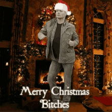 Dean Winchester Christmas GIF - Dean Winchester Christmas Dance GIFs