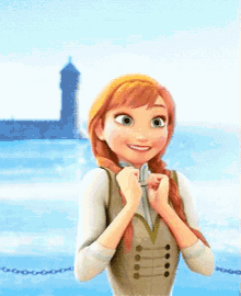 Excited Elsa GIF