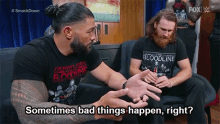 Roman Reigns Sometimes Bad Things Happen Right GIF - Roman Reigns Sometimes Bad Things Happen Right Wwe GIFs