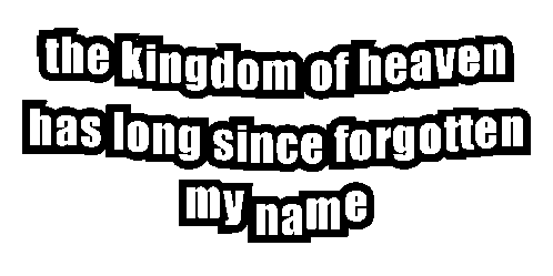 The Kingdom Of Heaven Has Long Since Forgotten My Name Ultrakill Sticker - The Kingdom Of Heaven Has Long Since Forgotten My Name Ultrakill Stickers