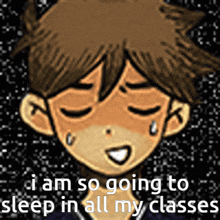 Omori Sleep GIF - Omori Sleep Sleep During Class GIFs