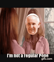 Pope Francis Cool Pope GIF - Pope Francis Cool Pope Mean Girls GIFs
