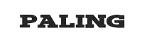 a logo for paling mersing with a blue line under it