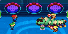 Partners In Time Mario And Luigi GIF - Partners In Time Mario And Luigi Boss GIFs